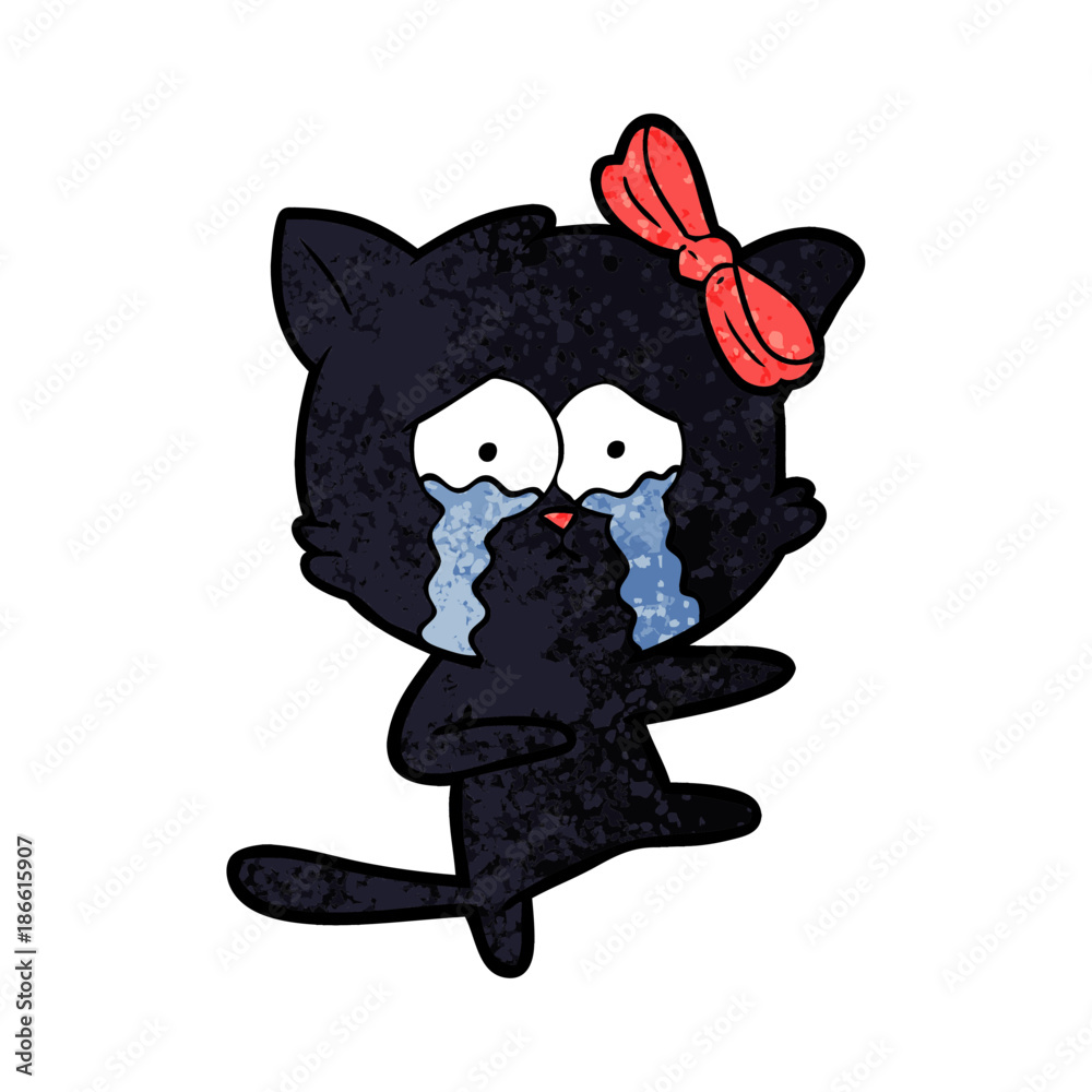 Fototapeta premium cartoon cat