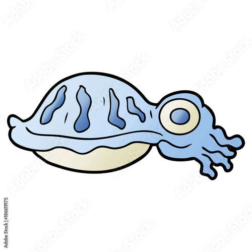 cartoon squid
