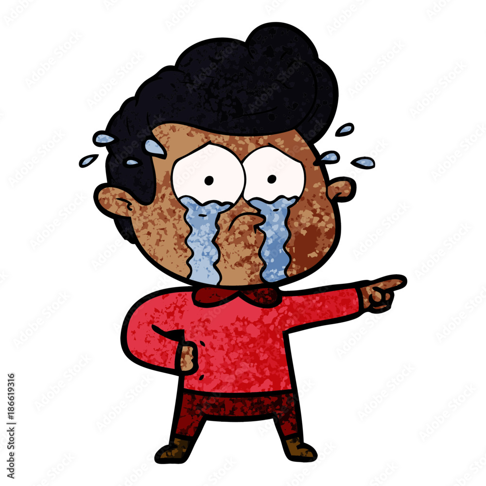 cartoon crying man cartoon crying man