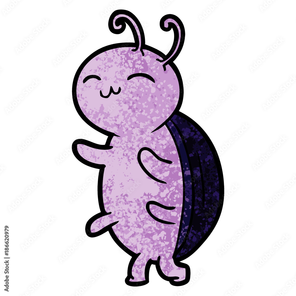 Fototapeta premium cute cartoon bug