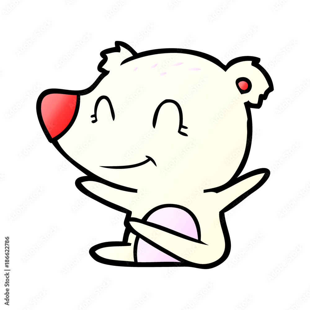 polar bear cartoon polar bear cartoon