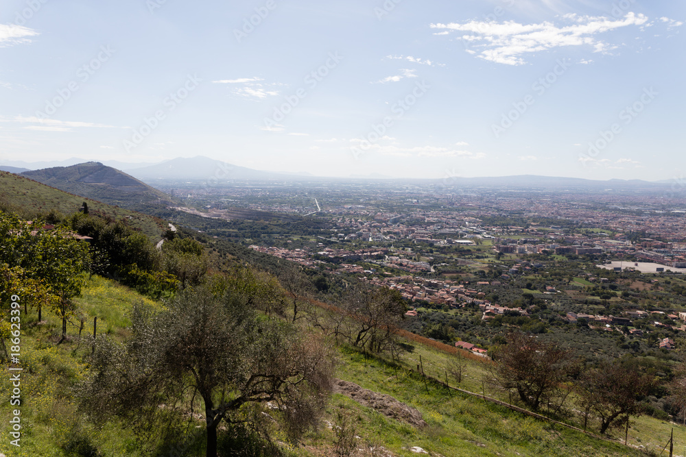 Obraz premium Viiew of Caserta Vecchia