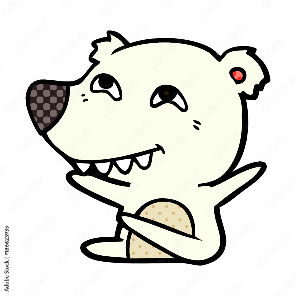 polar bear cartoon polar bear cartoon