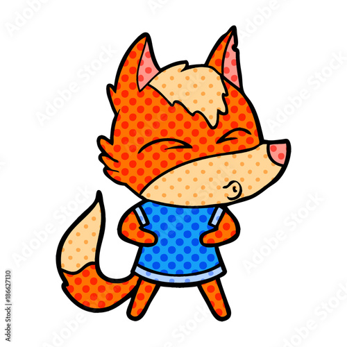 fox cartoon character