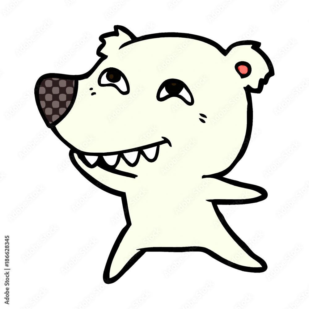 polar bear cartoon polar bear cartoon