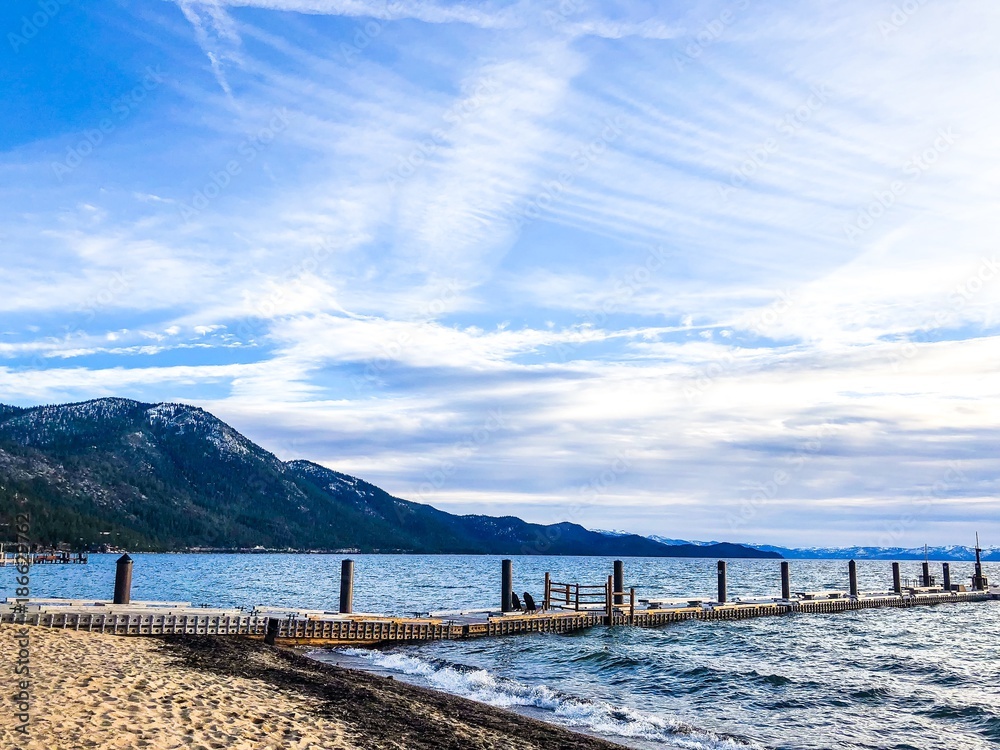 dock on Lake Tahoe