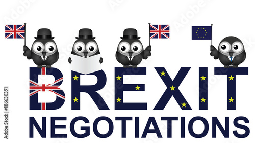 Comical United Kingdom negotiation delegation following the June 2016 referendum to 
exit the European Union 
