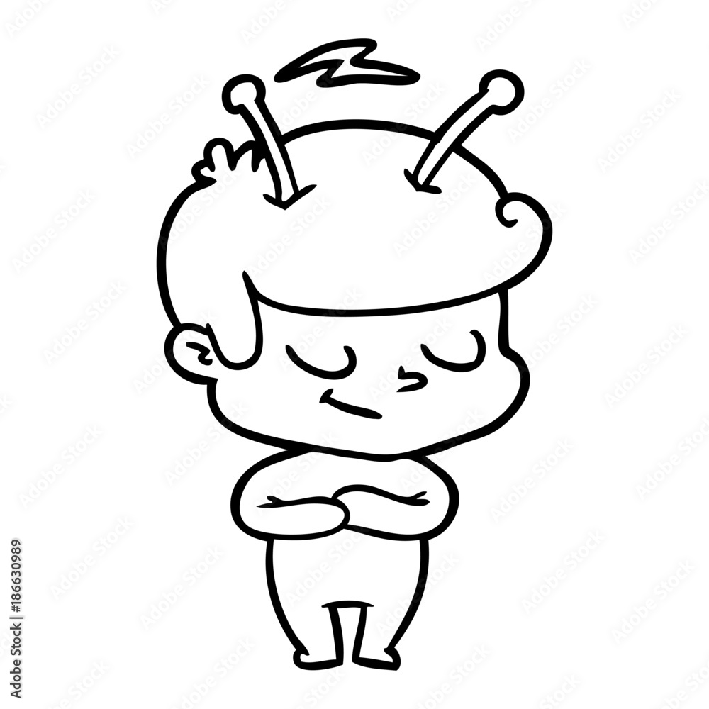 friendly cartoon spaceman friendly cartoon spaceman