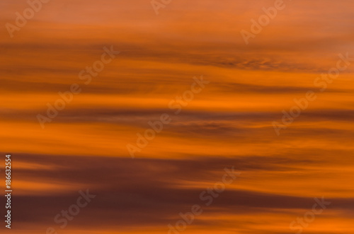 Shades of Orange Sunset  © Sue Smith
