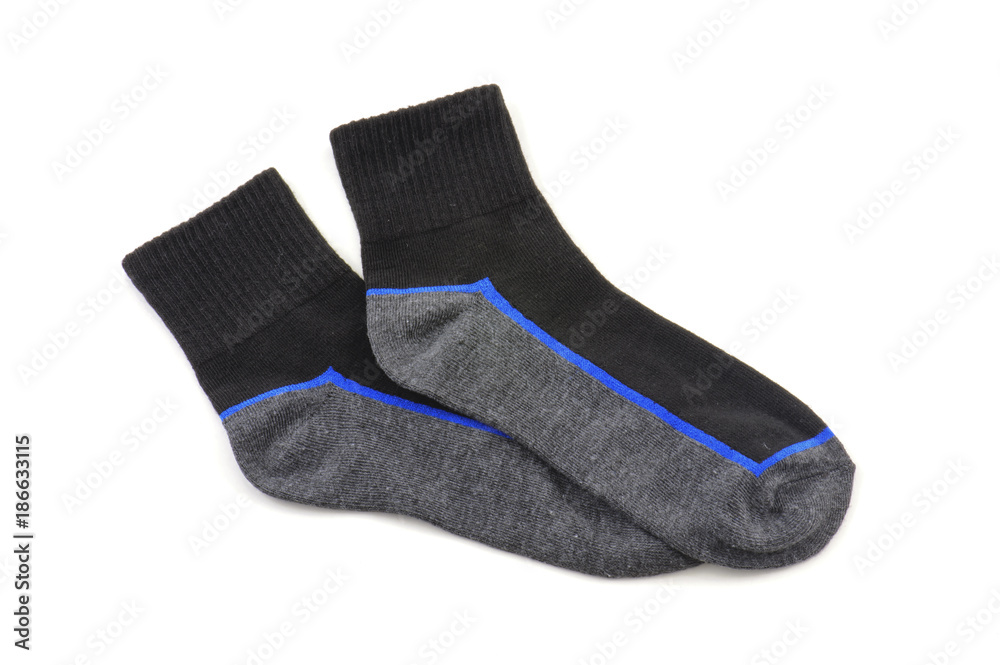 socks isolated on white background socks isolated on white background