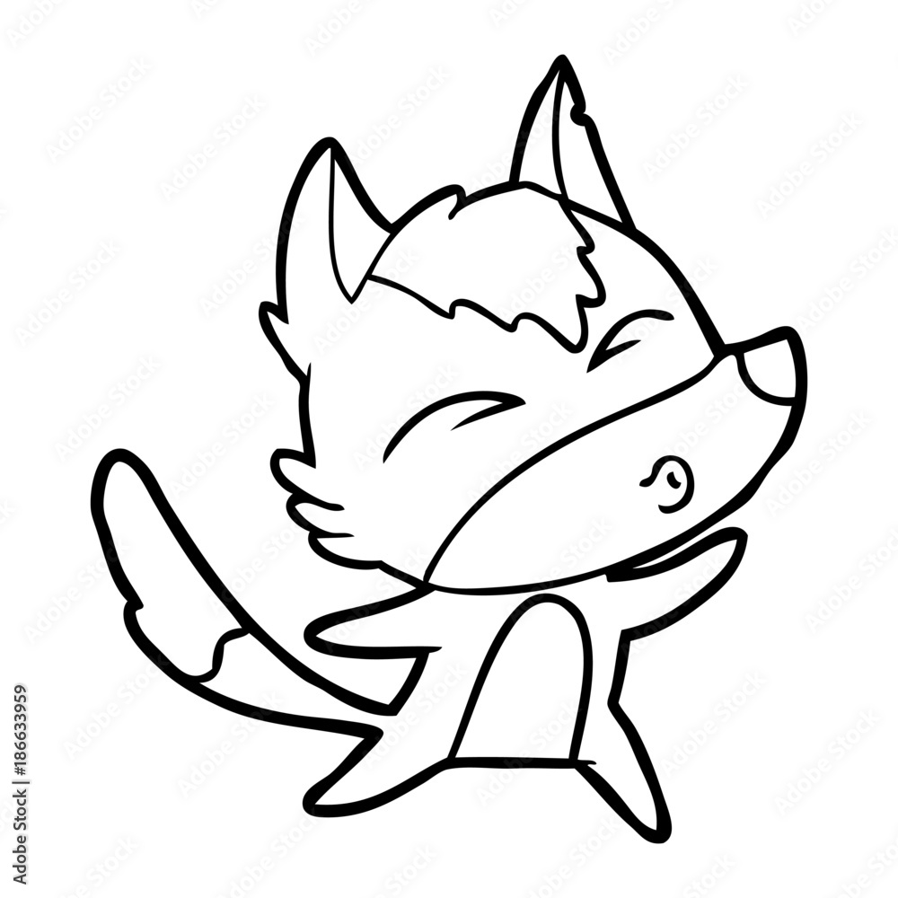 cartoon wolf howling cartoon wolf howling