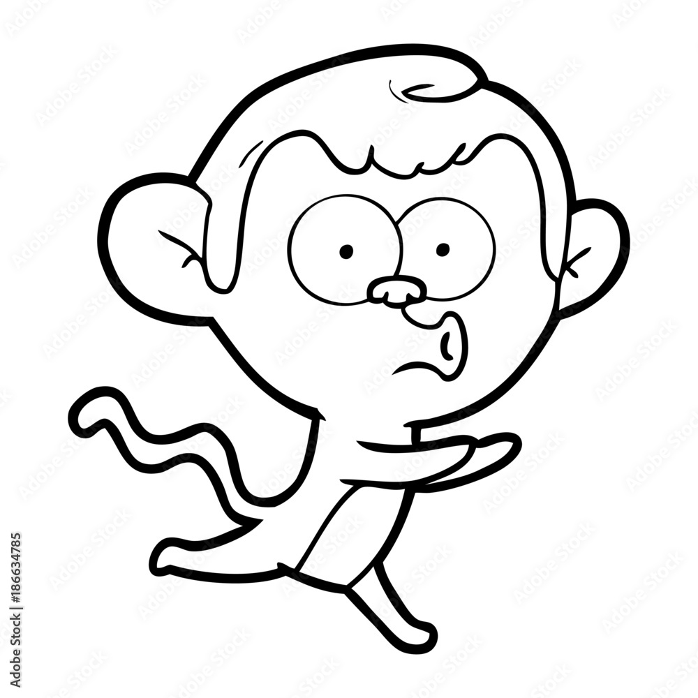 cartoon hooting monkey cartoon hooting monkey