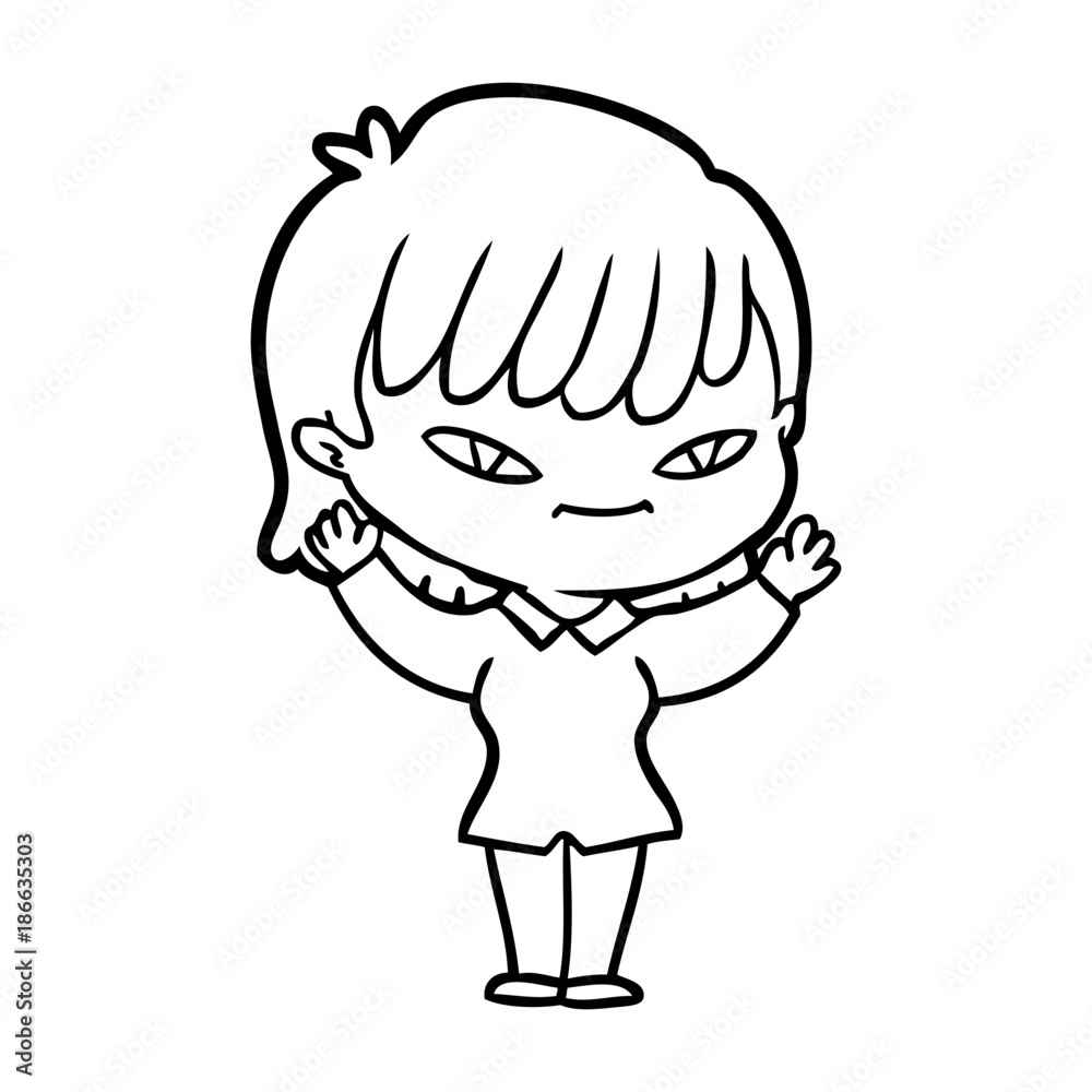 cartoon woman cartoon woman