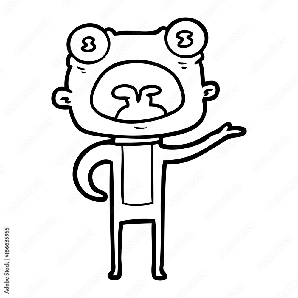 cartoon weird alien communicating cartoon weird alien communicating
