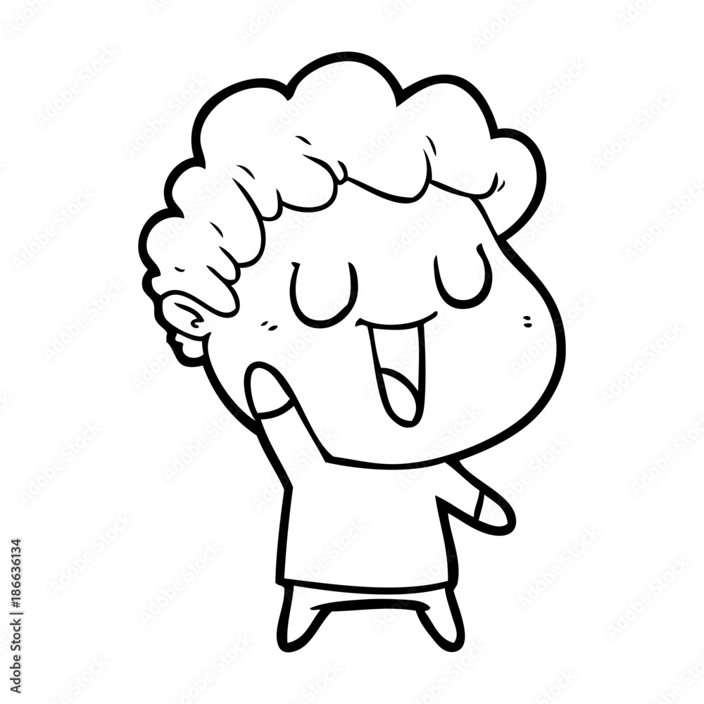 laughing cartoon man laughing cartoon man