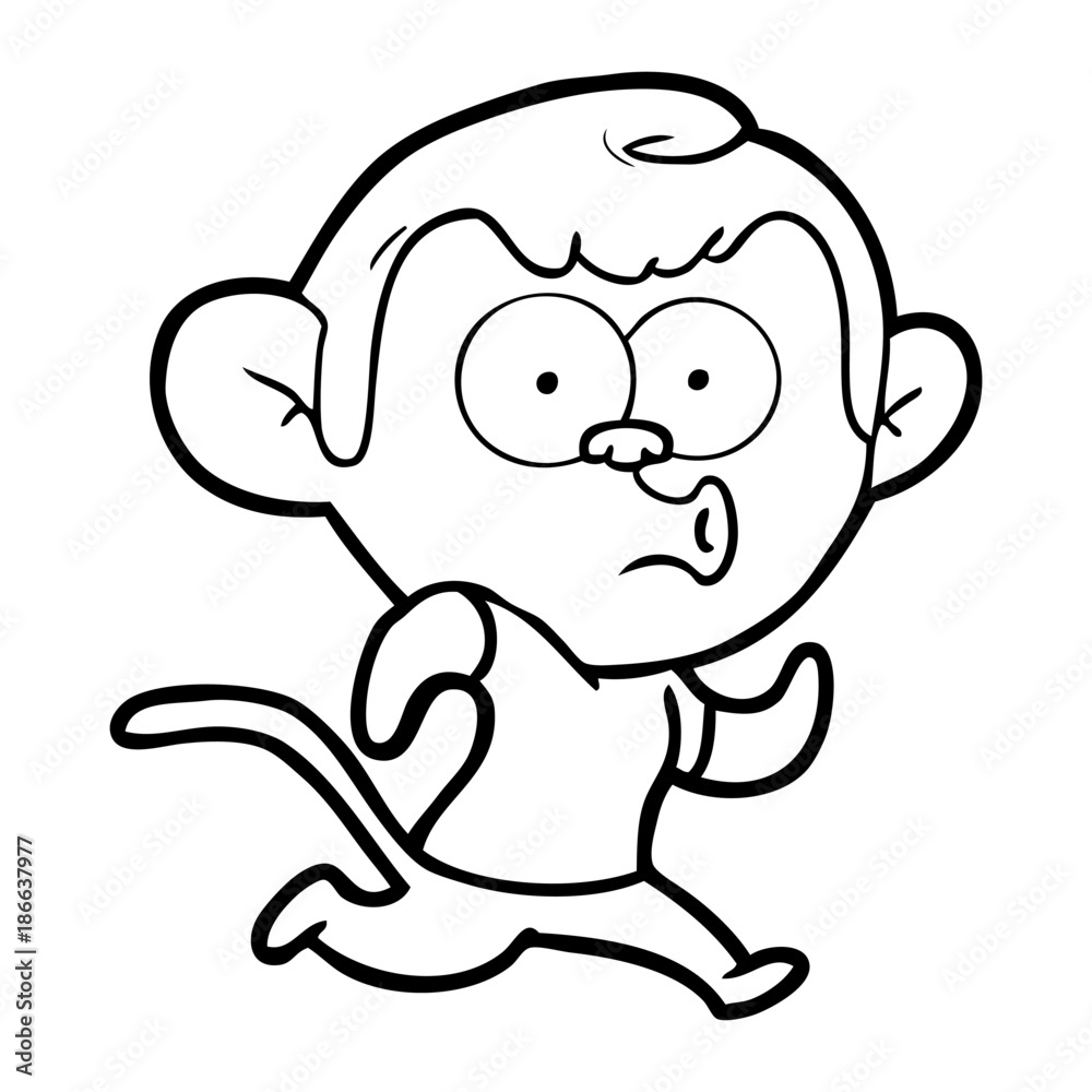 cartoon hooting monkey cartoon hooting monkey