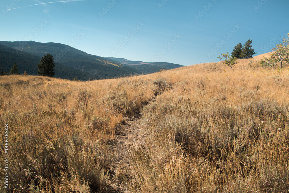 Rangeland in autumn Rangeland in autumn
