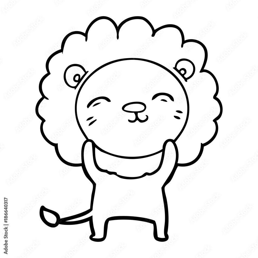 cartoon lion cartoon lion
