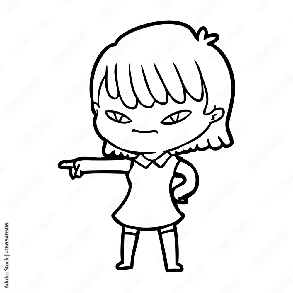 cartoon woman cartoon woman