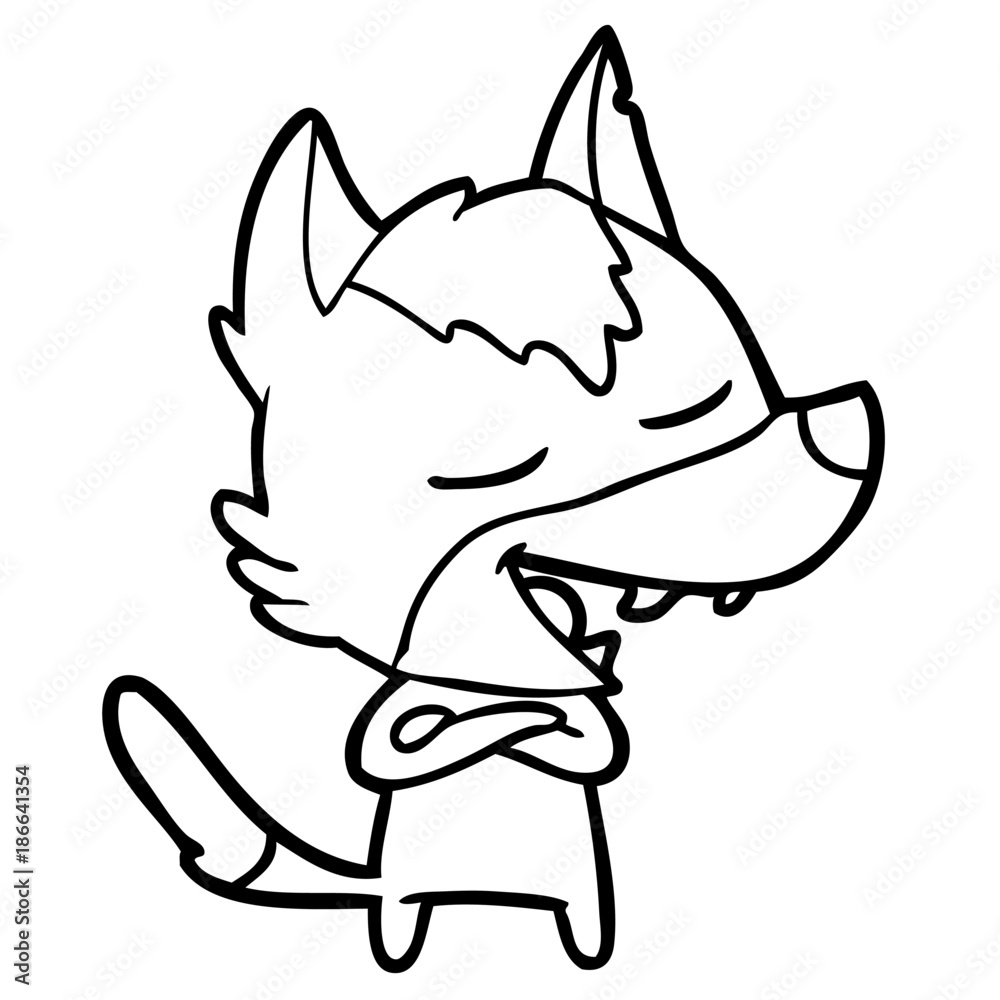 cartoon wolf laughing cartoon wolf laughing