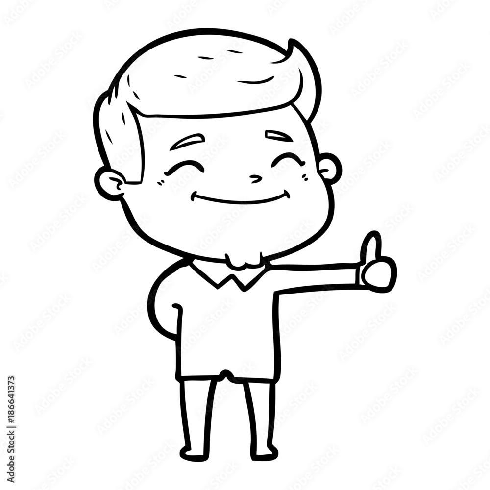 happy cartoon man happy cartoon man