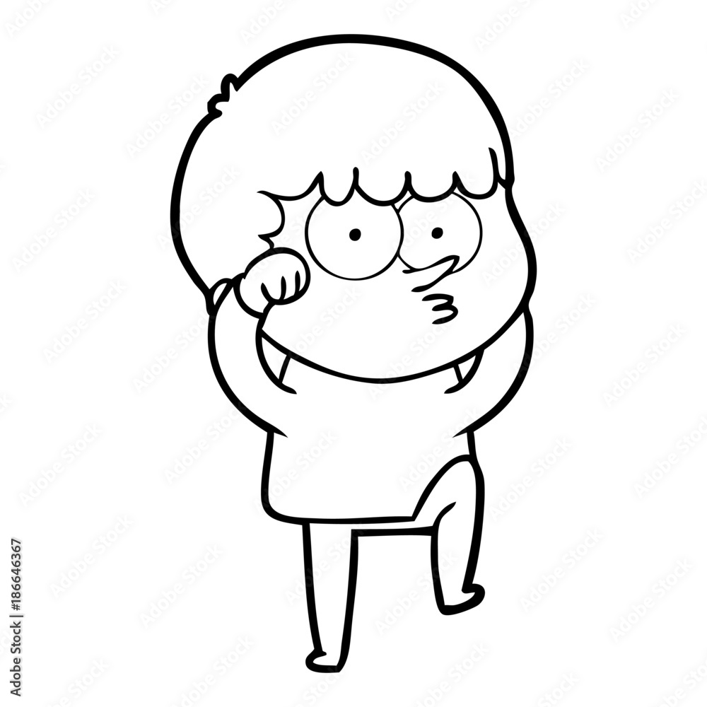 cartoon curious boy rubbing eyes in disbelief cartoon curious boy rubbing eyes in disbelief