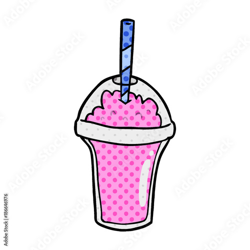 cartoon smoothie