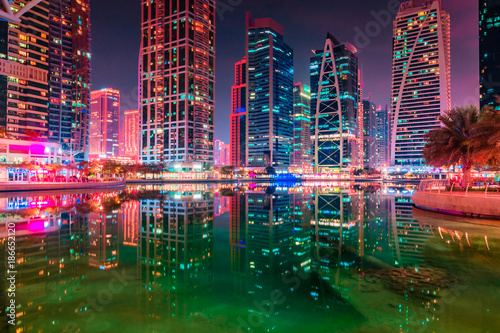 Photography Jumeirah Lake Towers in Dubai near Marina