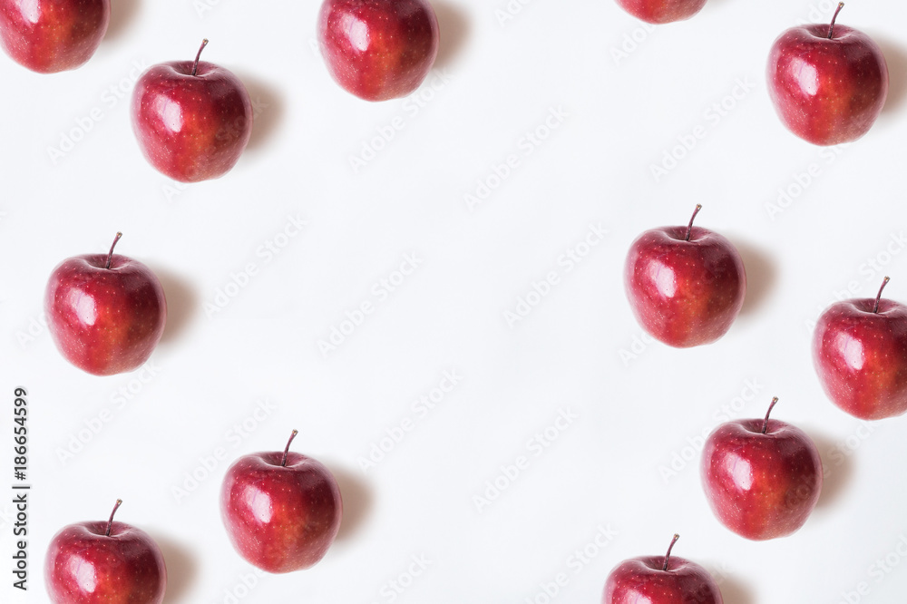 Apples isolated on white background Apples isolated on white background