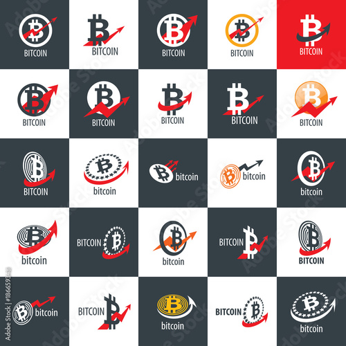 icon vector bitcoin