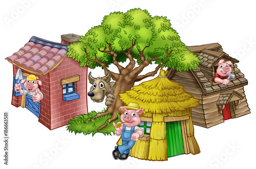 The Three Little Pigs Fairytale