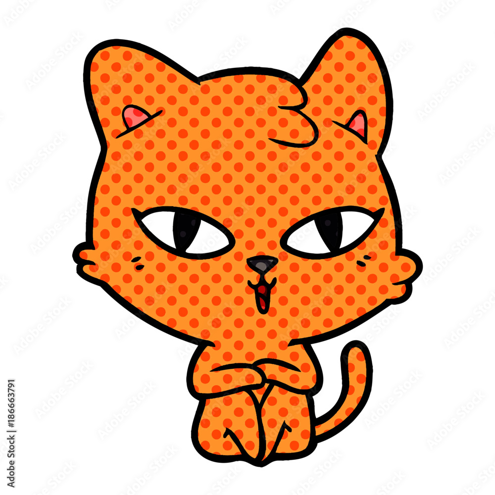 cartoon cat