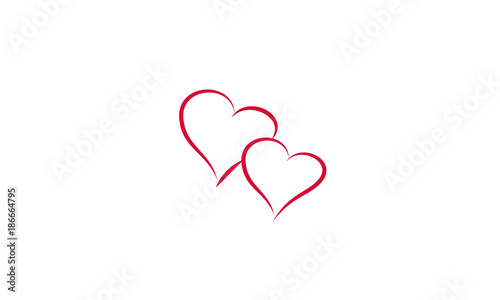 Two united hearts