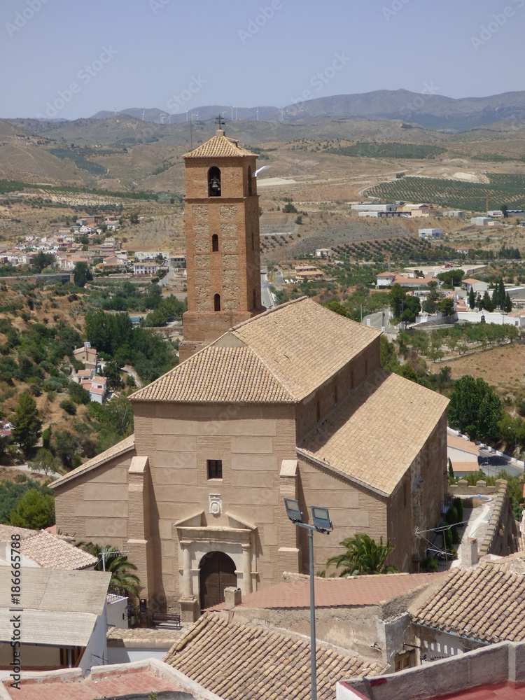 Seron, pueblo de la provincia de Almería (Andalucía,España)