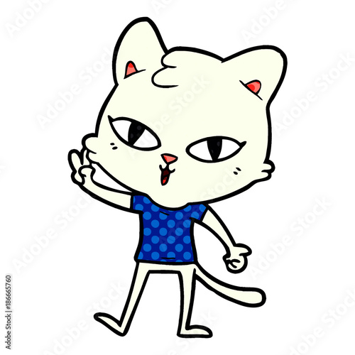 cartoon cat