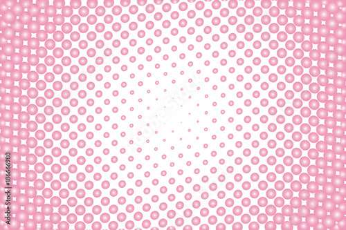 Abstract futuristic halftone pattern. Comic background. Dotted backdrop with circles, dots, point large scale