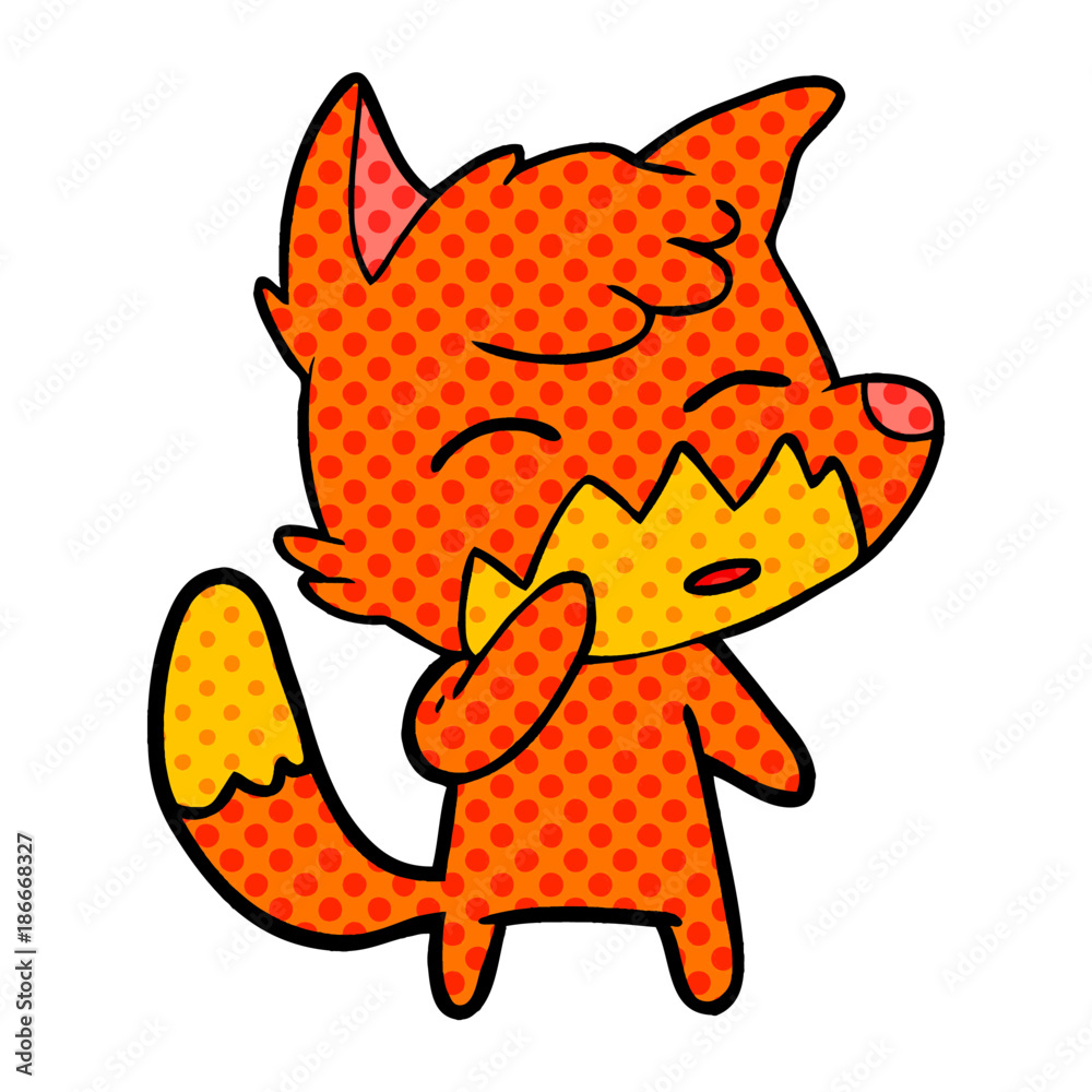 cartoon fox