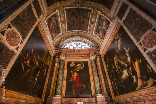 Saint Louis des Francais church, Rome, Italy photo