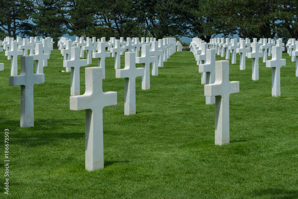 Amerikanischer Soldatenfriedhof bei Colleville-sur-Mer Amerikanischer Soldatenfriedhof bei Colleville-sur-Mer