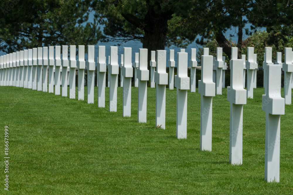 Amerikanischer Soldatenfriedhof bei Colleville-sur-Mer