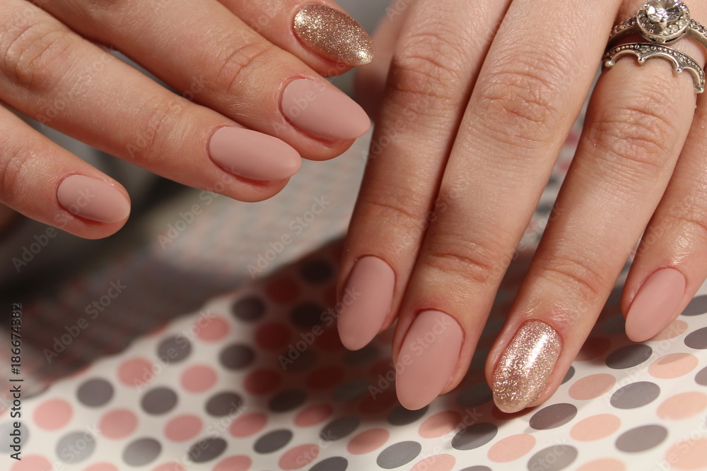 Youth manicure design Youth manicure design