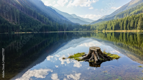 blick über den ingeringsee nach nw photo