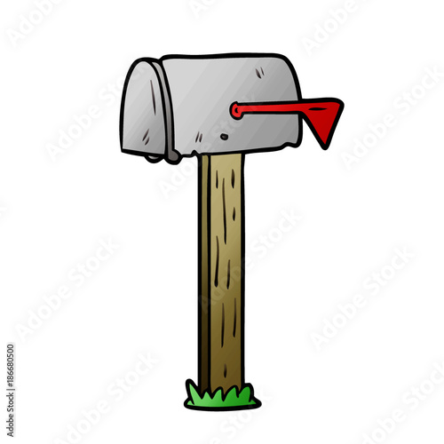 cartoon mailbox