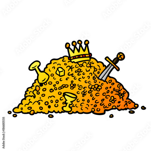 cartoon ple of treasure