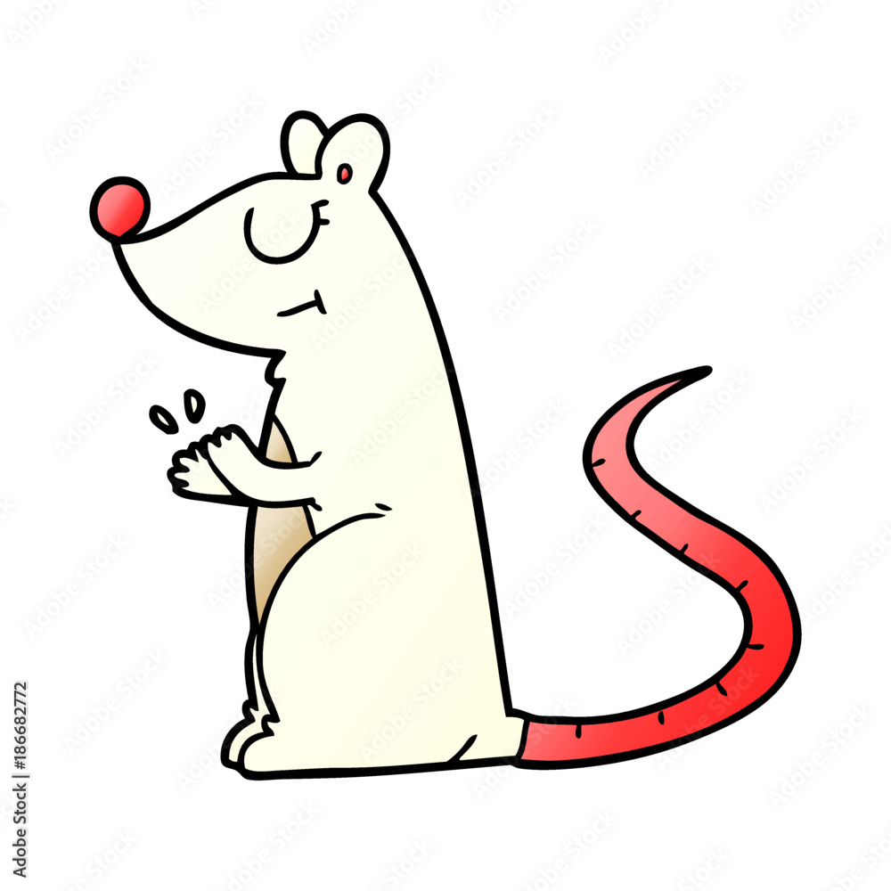cartoon white mouse cartoon white mouse