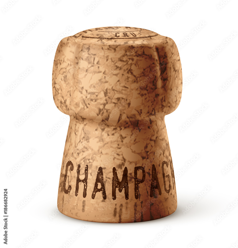 Bouchon de champagne vectoriel 2 Stock Vector