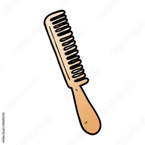 cartoon comb