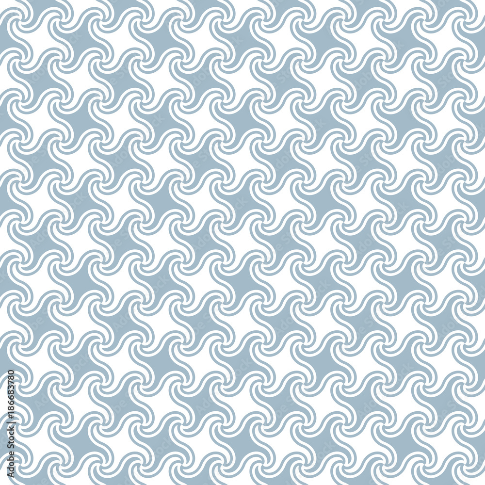 Seamless swirl pattern. Vector background.
