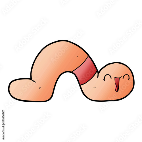 cartoon worm