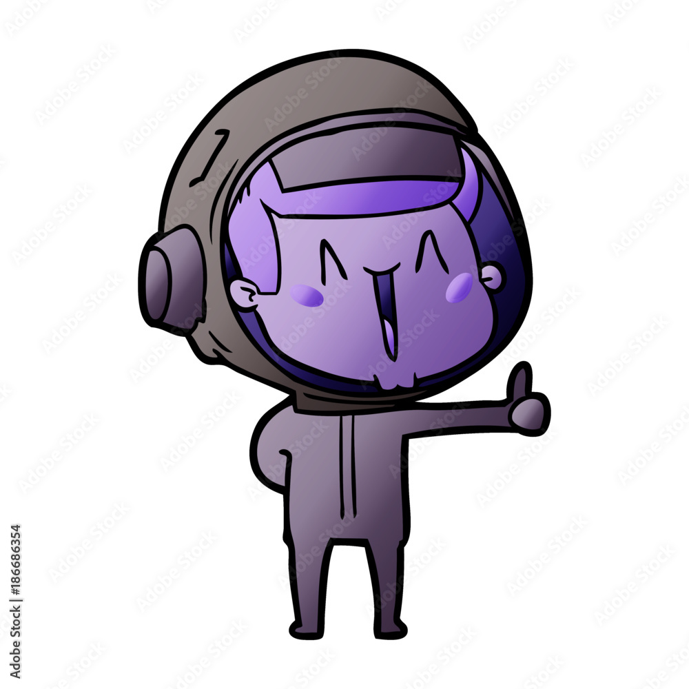 happy cartoon astronaut happy cartoon astronaut
